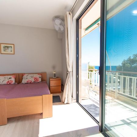 Lavish & Spacious Apt With Stunning Seaview, 10 Min Ath Airport Artemida  Eksteriør billede
